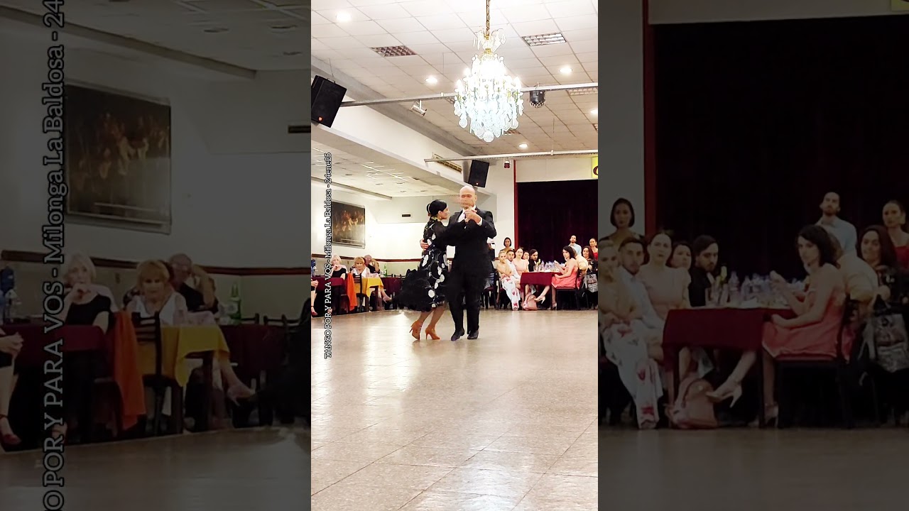 Video thumbnail for Guillermina Quiroga y Mariano Logiudice. Milonga La Baldosa 24ene25 shot