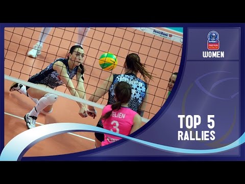Stars in Motion Episode 9 - Top 5 Rallies - 2016 CEV DenizBank Volleyball Champions League - Women