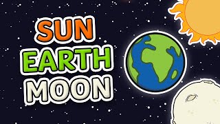 Download lagu What Is the Relationship Between the Earth, Sun and Moon? | Earth, Sun and Moon for Kids mp3