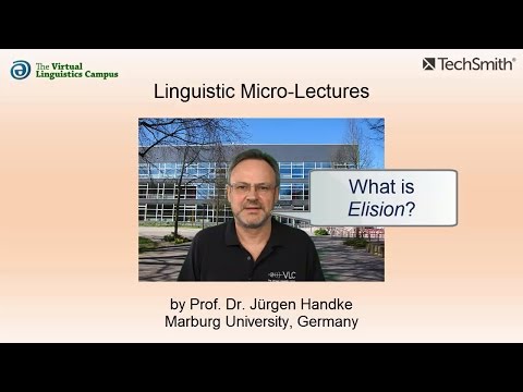 PHY_015 - Linguistic Micro-Lectures: Elision