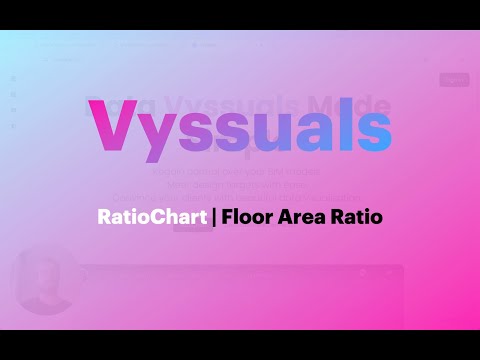 Vyssuals | Floor Area Ratio in Revit (GRZ) with Data Visualisation
