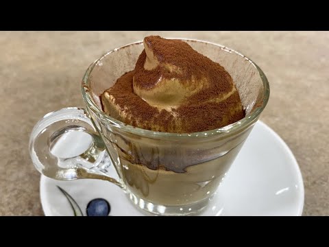 Crema di caffè fredda fatta in casa come al bar