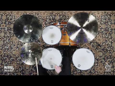 Used Sabian 14" HHX AAX Hi-Hats - 980/1288g (US14GRSTH-1090120C)