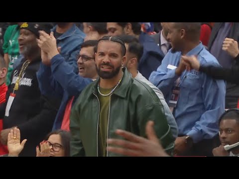 Drake Hype OG Anunoby's Reverse Dunk! Raptors Clutch Win vs Bulls! 2022-23 NBA Season