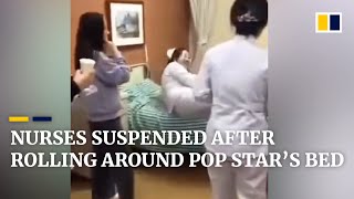 Nurses suspended after taking turns to roll around on Singapore singer JJ Lin’s bed