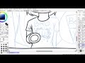 Speed Drawing Sketch And Ink PewDiePie And Slenderman