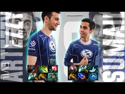 SE VUELVEN A ENCONTRAR - Sumail vs Arteezy - INVOKER VS NATURES PROPHET - (Dots And Beats)