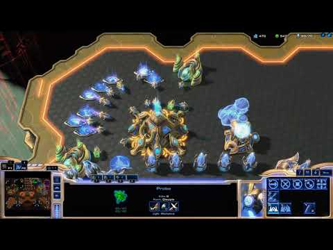 StarCraft II 4v4 Winning All Air Battles