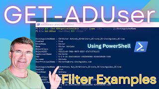 Get-ADUser Examples - Use Advanced Filters, Search by OU, Export to CSV & HTML