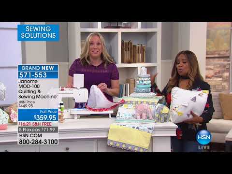 HSN | Sewing Solutions featuring Janome 09.29.2017 - 07 PM