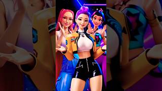 Which Golden Princess is your favorite choose? 💜🩷💚 #shorts #kpopdemonhunters #huntrix