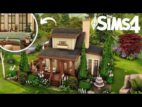 GARDENER'S COTTAGE 🌻 || Speedbuild || TS4 || No CC