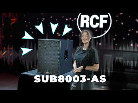RCF SUB18-AS Active 2200w 18" Sub-Woofer image 9