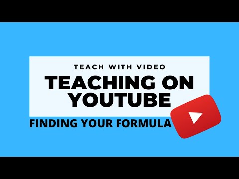 Teach with Video Getting Started
