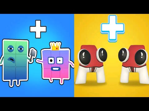 Merge Alphabet Lore Run vs Merge NumberBlock Run - Merge Master Game!