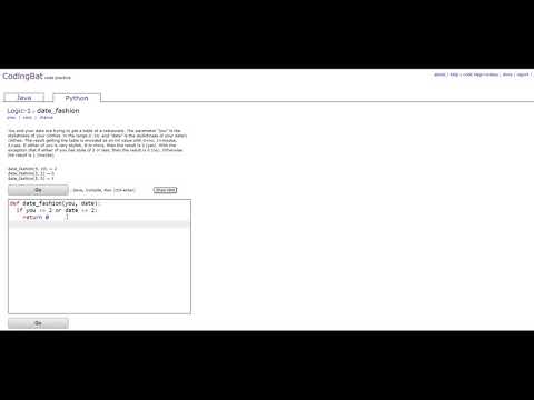 Logic 1 Date_fashion Python Tutorial Codingbat Com