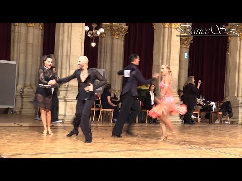 Vienna Dance Concourse 2018 - Senior II Latin Semi Final Samba WDSF 8 April 2018