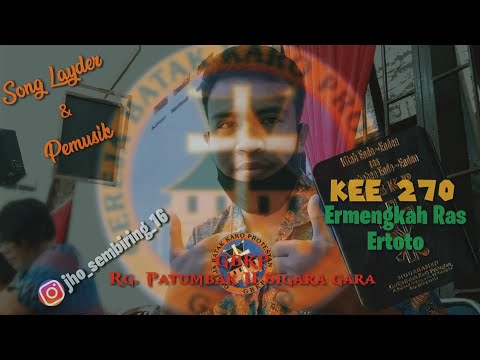 Lagu Ibadah Karo GBKP | KEE 270 Ermengkah Ras Ertoto | GBKP Patumbak II Sigara gara