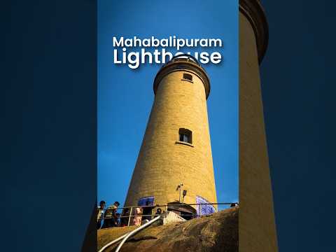Best Aerial View of Mahabalipuram! 🗼🌊 | Mahabalipuram Lighthouse #shorts #travel #mahabalipuram