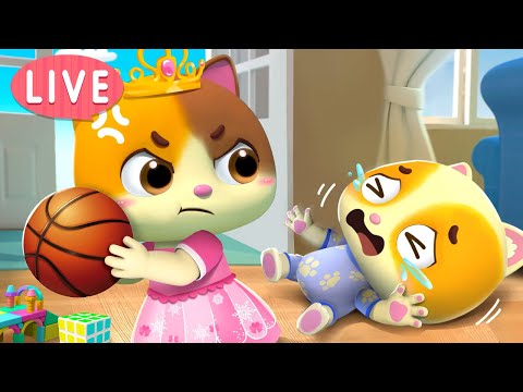 🔴LIVE | Sharing is Caring | Take Good Care of Your Toys | Kids Cartoon | BabyBus TV