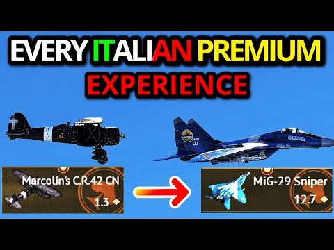 1 KILL IN EVERY [ITALY] PREMIUM PLANE EXPERIENCE (Reserve to Toptier)