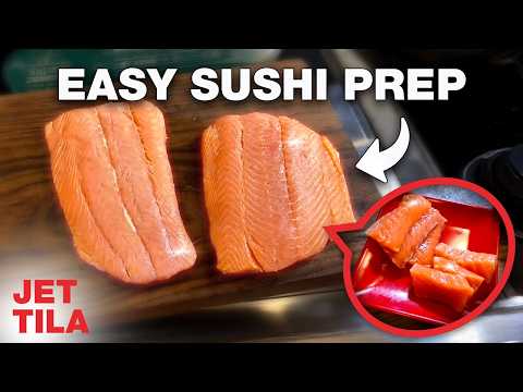 Cure Salmon Sushi/Sashimi at home! | Jet Tila Official