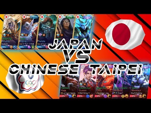 Auto WIN?!! National Arena Contest | Japan No.1 Aldous x No.2 Karrie vs Taipei No.1 Gusion x Moskov