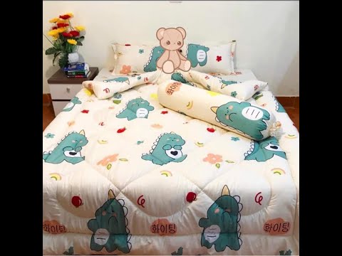 129k Review Chăn Phao Trần Bông Dày 1m8x2m Siêu Nhẹ,Được chọn mẫu[KHỦNG LONG KUTE] Shopee