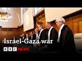 Israel to present its case to ICJ over Rafah offensive | BBC News