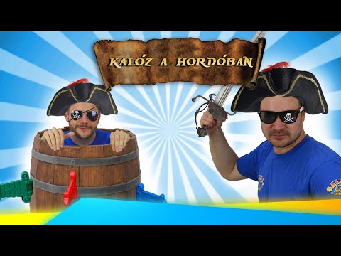 Kalóz a Hordóban Társasjáték - Galaxy Játékvilág