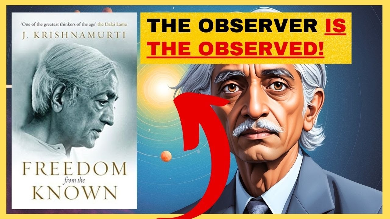 This Mind-Blowing Truth Changes Everything: Krishnamurti Explains!