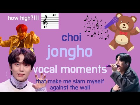 choi jongho vocal moments that make me slam myself against the wall