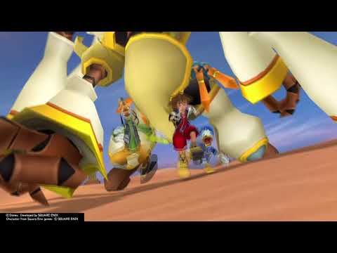 Kingdom Hearts Final Mix (PS4) Cutscene #190 Kurt Zisa Defeated