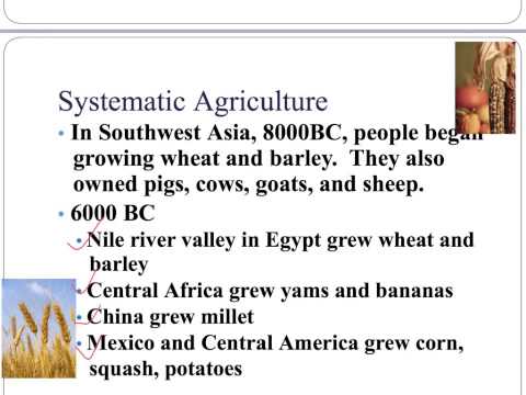 agricultural revolution