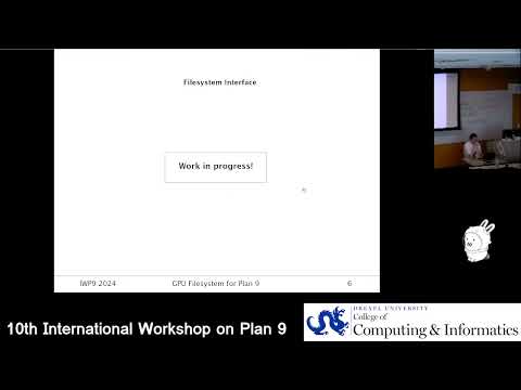 Joel Fridolin Meyer - GPU Filesystem for Plan 9