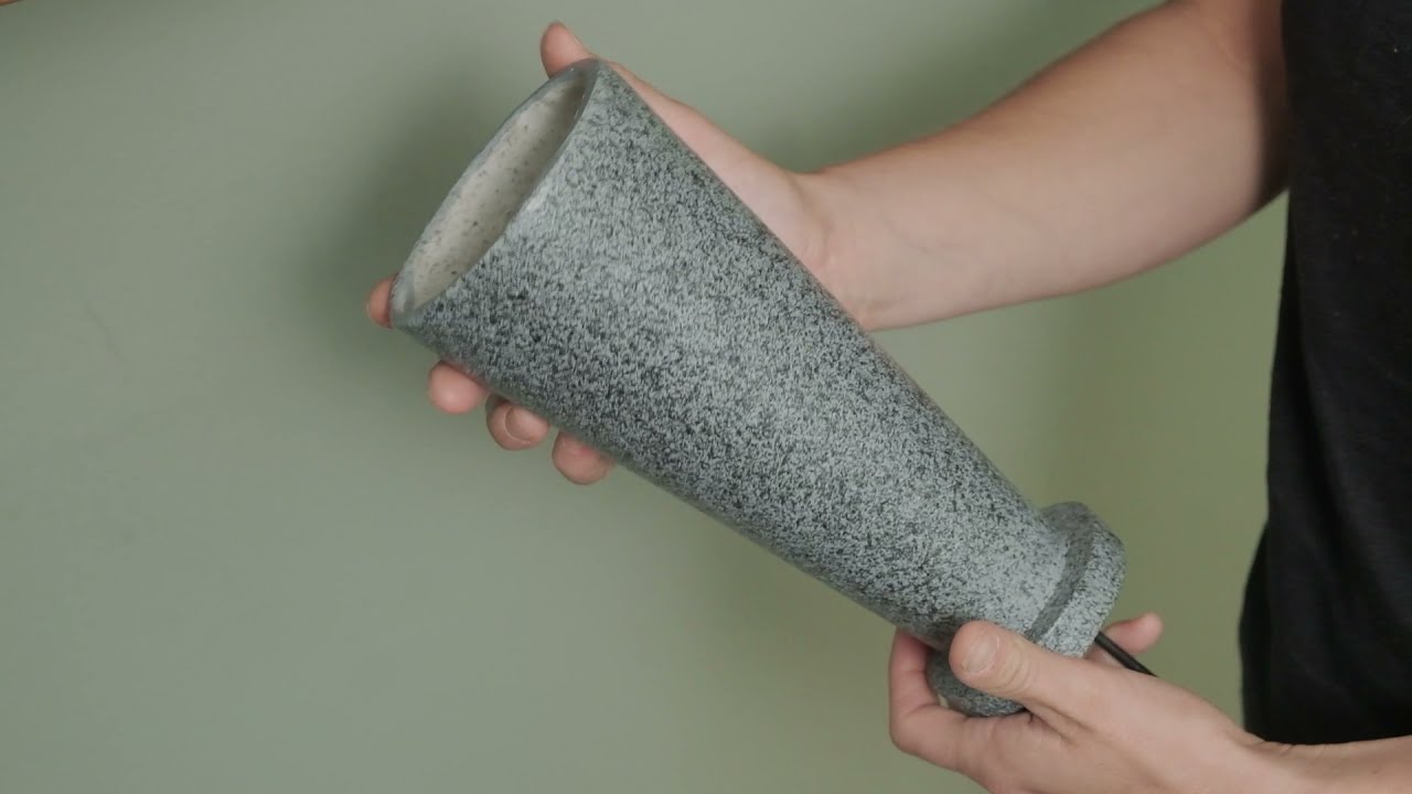 Cemetery Vase with 2 stakes to ensure stability