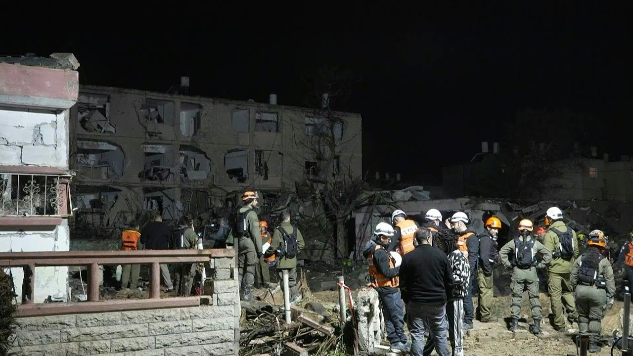Video | Scene at Israeli town housing nuclear facility struck by Iran | AFP