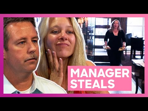Restaurant Manager BUSTED Stealing Cheese and Wine | Mystery Diners