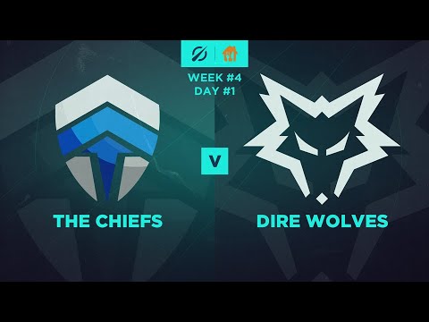 The Chiefs vs Dire Wolves | Regular Season Week 4 Day 1 | 2022 LCO Split 1 Delivered by Menulog