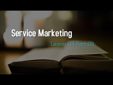 Service Marketing Lesson 03 Customer Satisfaction Part 2
