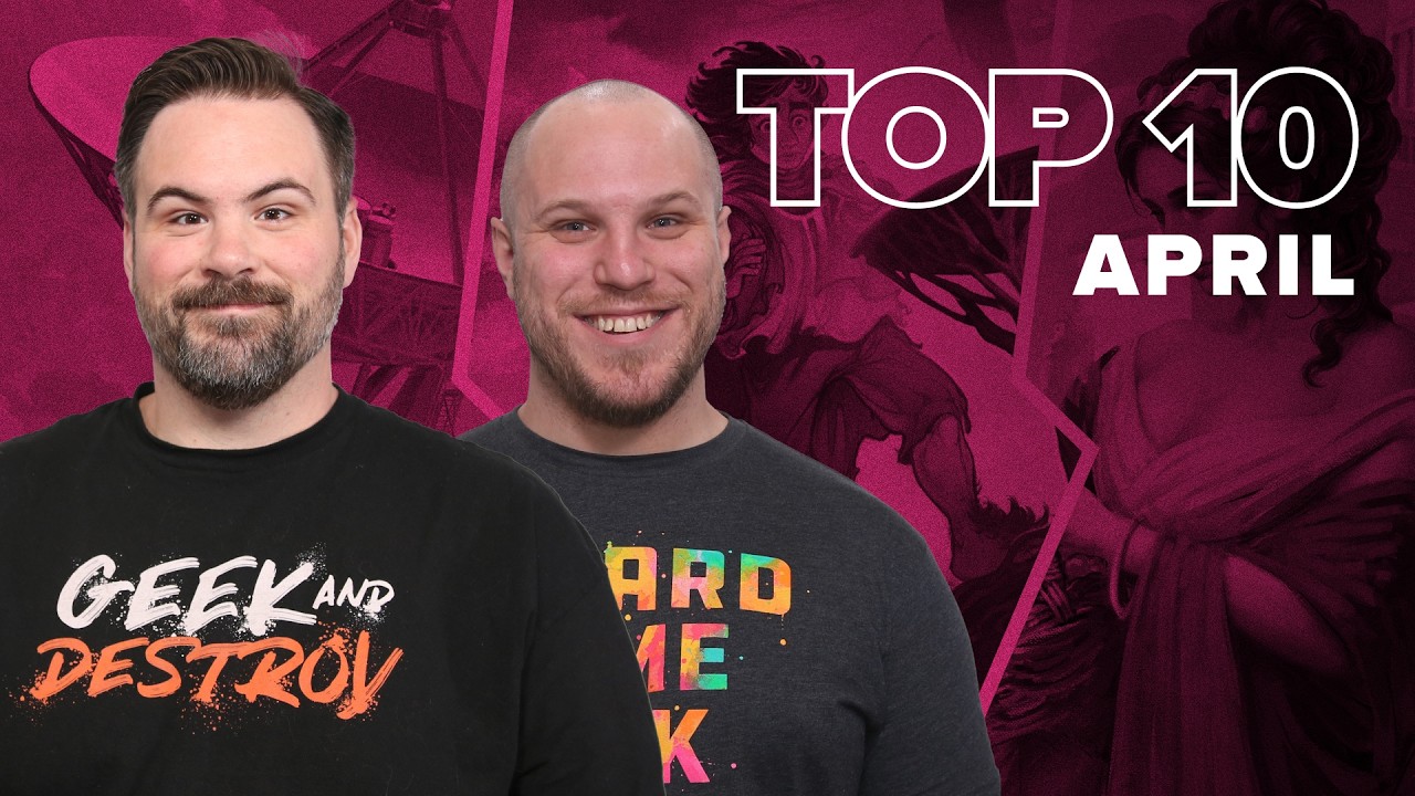 Top 10 Hottest Board Games: April 2026 - The Best of BGG