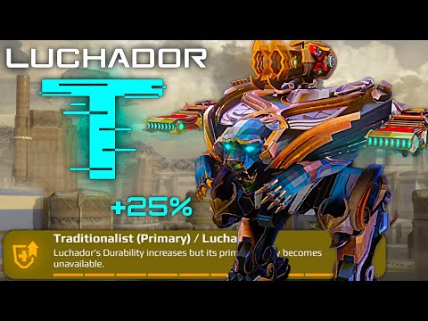 OMG… Luchador Gets Even STRONGER - Monster Traditionalist Tank +25% HP | War Robots