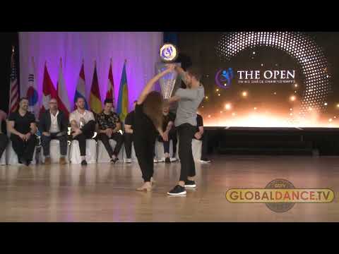 Maxime Zzaoui and Melissa Rutz - 2nd place Champions Jack&Jill Finals - US Open 2022