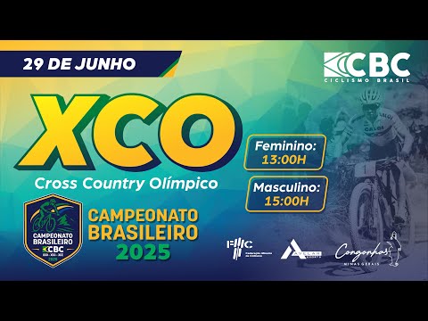 AO VIVO | Campeonato Brasileiro MTB – XCO ELITE 2025