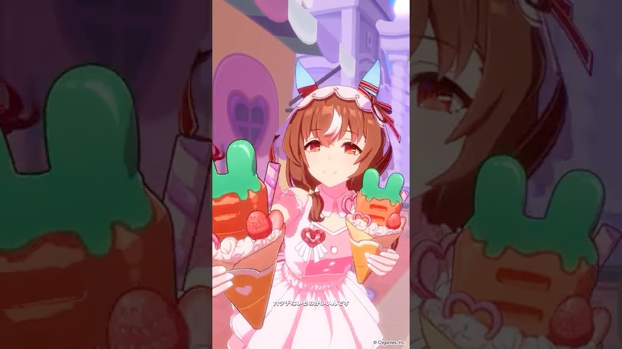 ゲーム【ウマ娘 プリティーダービー】ライブ動画「めにしゅき♡ラッシュっしゅ！」ショートVer.