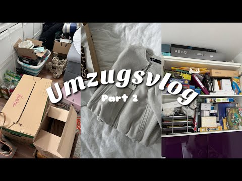 eine Woche vor Umzug✨🍂 - Umzugsvlog Part 2🐻 (Schrank ausräumen, aussortieren) | Annalena💗