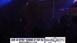 Dare 2B Dif'rnt "Running Up That Hill" (Majik Boys Mix) @ Charlie's Phoenix 9-4-09