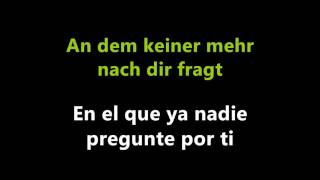 Adel Tawil feat. Sido &amp; Prinz Pi - Aschenflug (con subtítulos en español)