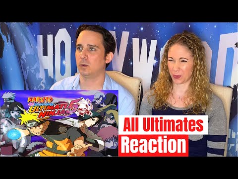 Naruto Shippuden Ultimate Ninja 5 All Ultimate Jutsus Reaction
