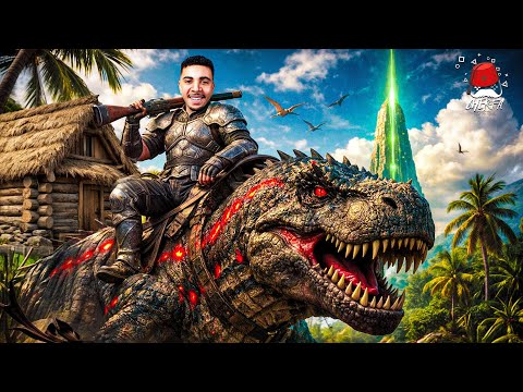 ARK MAROC CHERFA 🇲🇦 | 🛖 مود السيارات 🚗 : سر الترويض 🦖 وبناء منزلي الجديد